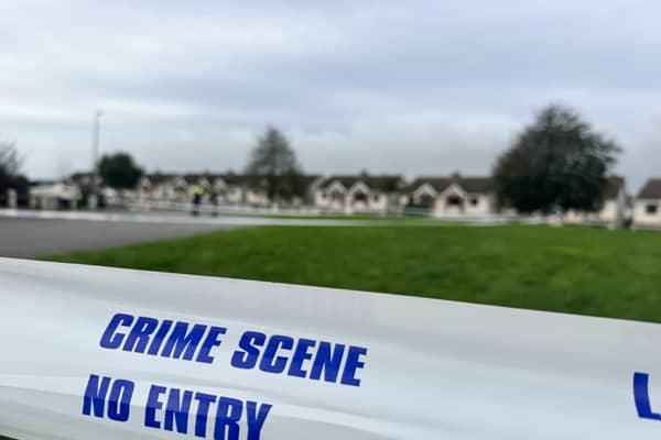 The scene in the Birchwood area of Waterford, where the fire took place (Mícheál Ó Scannáil/PA)