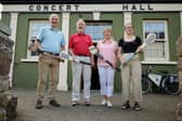 Pictured at a private screening of All to Play For were Multiple All-Ireland medal winners Liam Fennelly; Tommy Malone; Ann Downey and Anne Dalton who all featured prominently in the short film