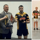 The victorious Kilkenny players