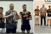The victorious Kilkenny players