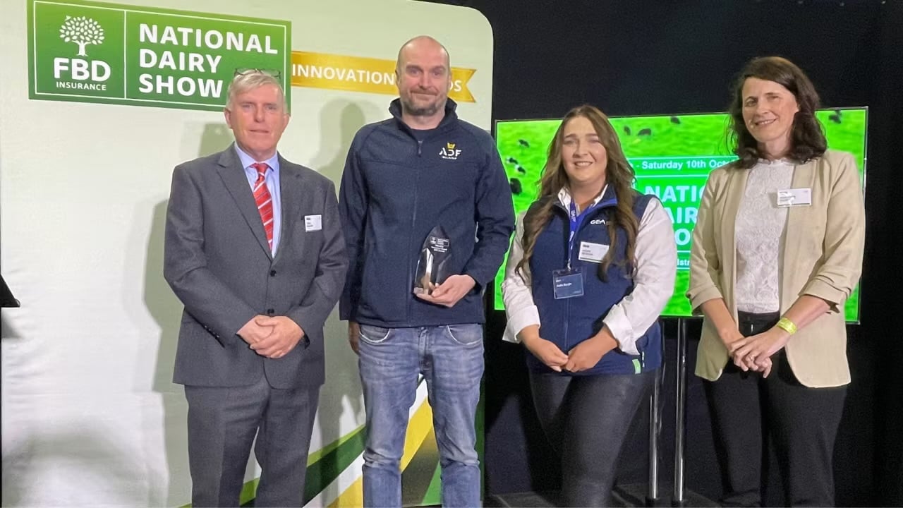 Clean sweep for Kilkenny at Dairy Innovation Awards