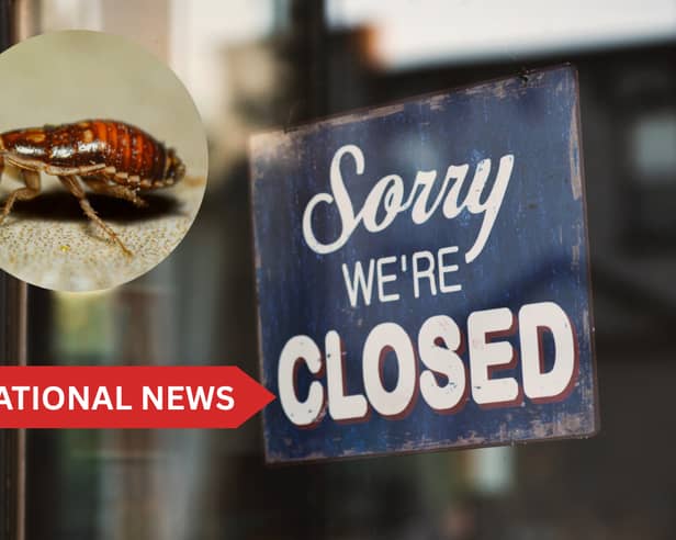 12 food businesses forced to close last month