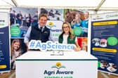 Agri Aware Chair Shay Galvin and LOETB FET Manager Jolene Hall at the launch of the programmes