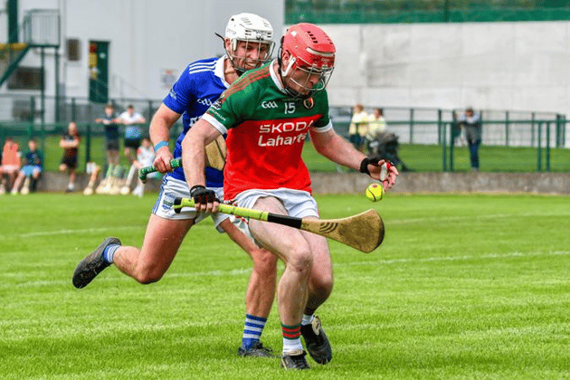 Eoin Guilfoyle and James Stephens will be hoping to get over the line when they face Rower Inistioge in Sunday’s final at UPMC Nowlan Park