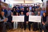 Tullogher/Rosbercon Vintage Club is delighted to announce that a total of €18,330 has been distributed to 16 charities, community organisations and worthy causes in 2026, including a donation of €10,000 to Oak Ward at University Hospital Waterford (UHW). The funds were formally presented on Friday, 16 October, at Paddy Ryan's Bar in Listerlin 