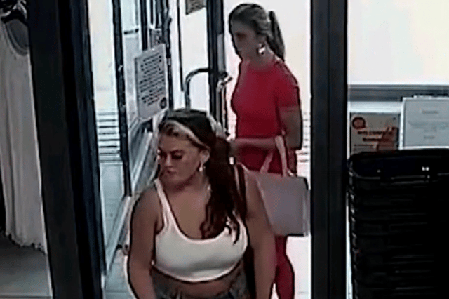 The two women (pictured) that gardaí would like to identify following an incident in a Kilkenny shop