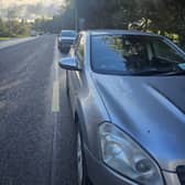 Gardaí pull over the driver on the Dublin Road in Kilkenny 