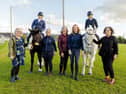 Pictured from left are Jennifer Collins (Deputy Principal, College of FET, Kilkenny), Aimee Mackey OÕDonohue (student), Gemma Lee, Cindy Hutchinson, Crea English (College of FET, Kilkenny, Equestrian Campus Staff), Jessica Hanrahan (student), and Una Hayes (Principal College of FET, Kilkenny) 