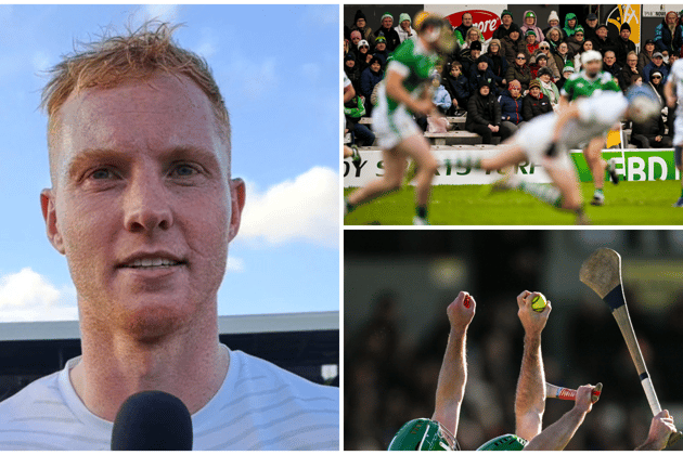 Shamrocks Ballyhale’s Adrian Mullen (Left) 
