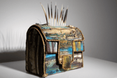 Memory Vessel - Resistance and Resilience - textile, mixed media  Alice Bennett