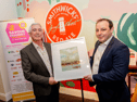 Ger Mullally, who was recognised for his many years of service as chairperson of Savour Kilkenny, pictured with Ian Brennan