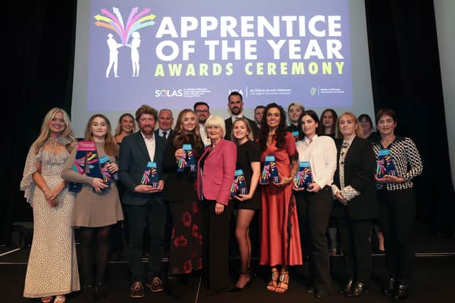 Winners celebrate their achievements at the National Apprentice of the Year Awards 2026
