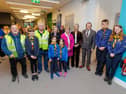 An tUachtarán, Catherine Connolly with members of Thomastown community including Thomastown Scouts, Thomastown Knitters Group and Thomastown Men’s Shed