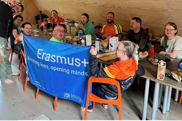 Graignamanagh canoe club members enjoying their trip to Finland
