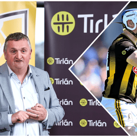 Kilkenny GAA chairman PJ Kenny and TJ Reid