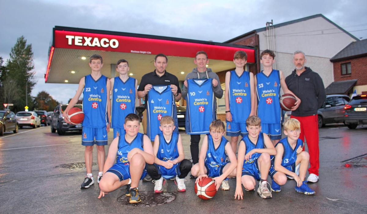 New Berkeley Boys Under 14 basketball team for South Kilkenny town