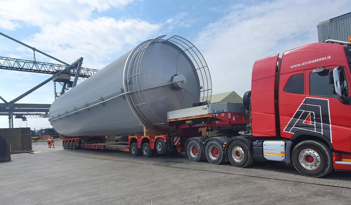 Major progress as tanks delivered to Kilkenny cheese plant Kilkenny Live