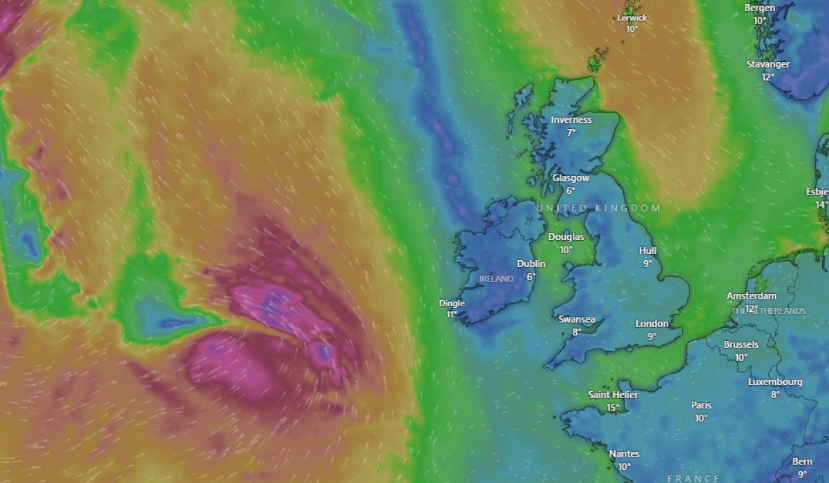 LIVE TRACKER Hurricane Nigel latest for Ireland as Met Eireann issues