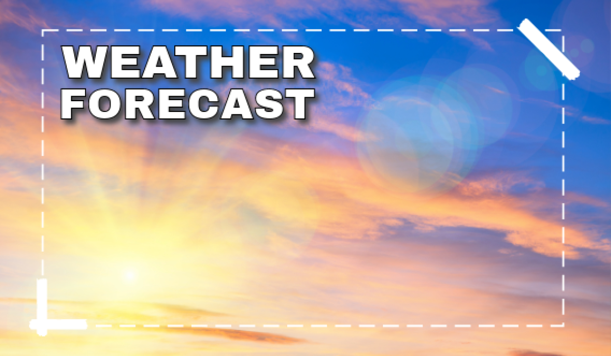 Sunshine and warm temperatures 'under threat' at weekend, warns