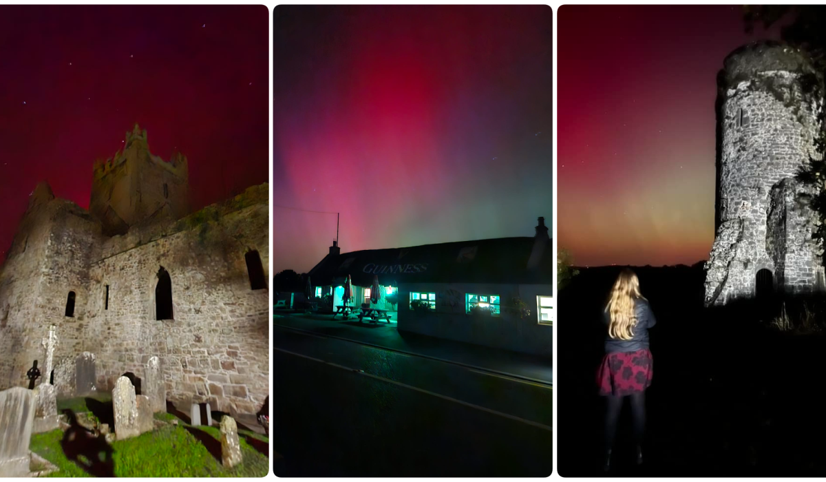 PICTURES The Northern Lights in Kilkenny pictures from readers