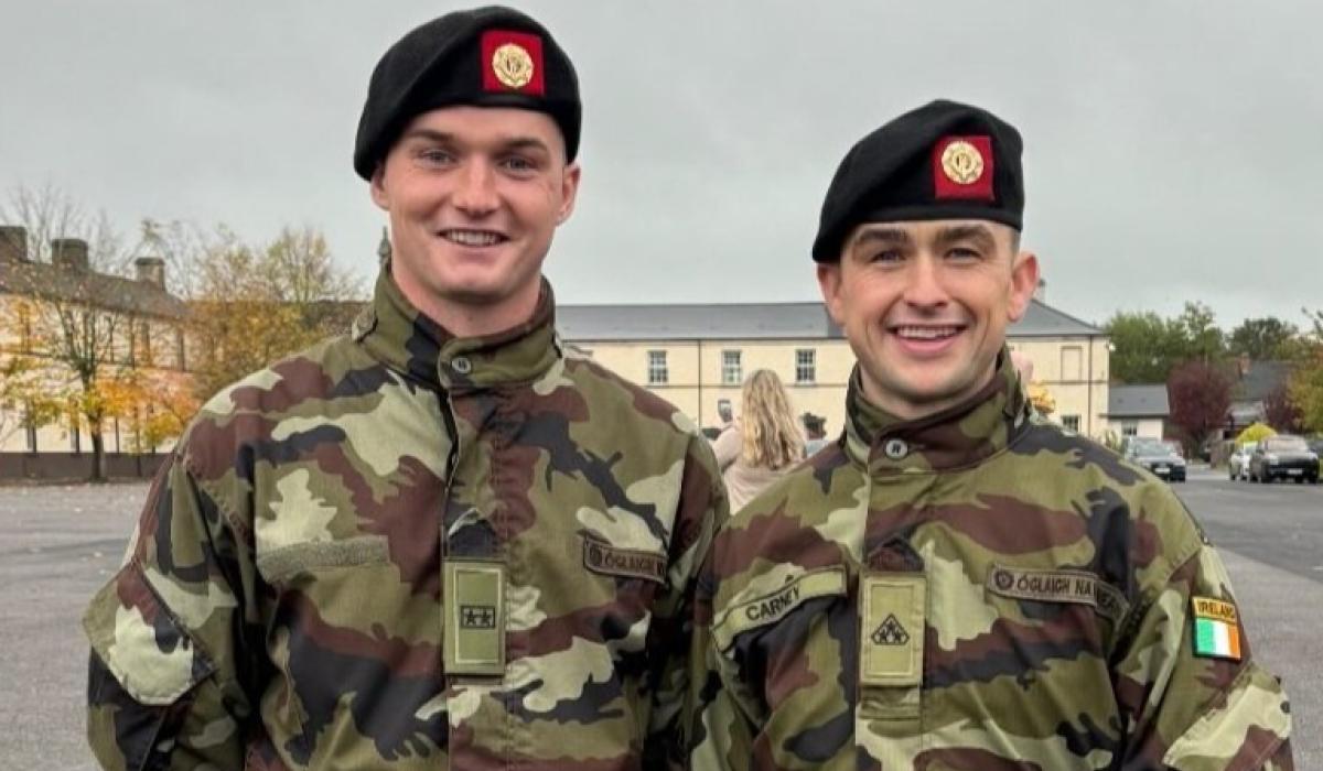 Proud day for Kilkenny family as Scanlon completes army training