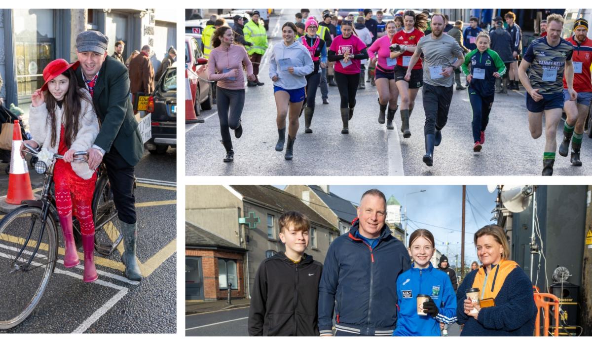 Pictures: Best foot forward for Kilkenny's big event - the Castlecomer Wellie Race 2026!