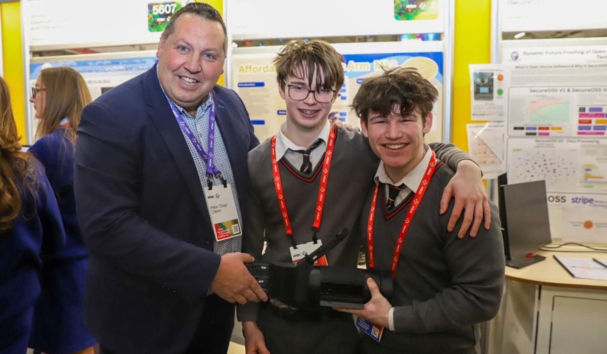 Pictures: Kilkenny students meet local TD at Stripe Young Scientist and Technology Exhibition
