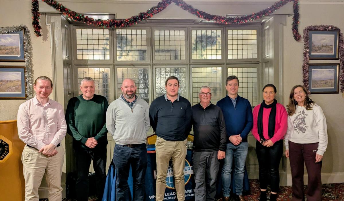 Memorable night for Toastmasters in Kilkenny