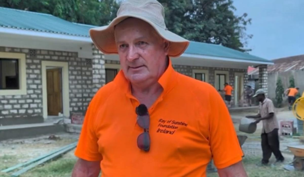 Kilkenny man to the fore as new classrooms built in remote part of Kenya