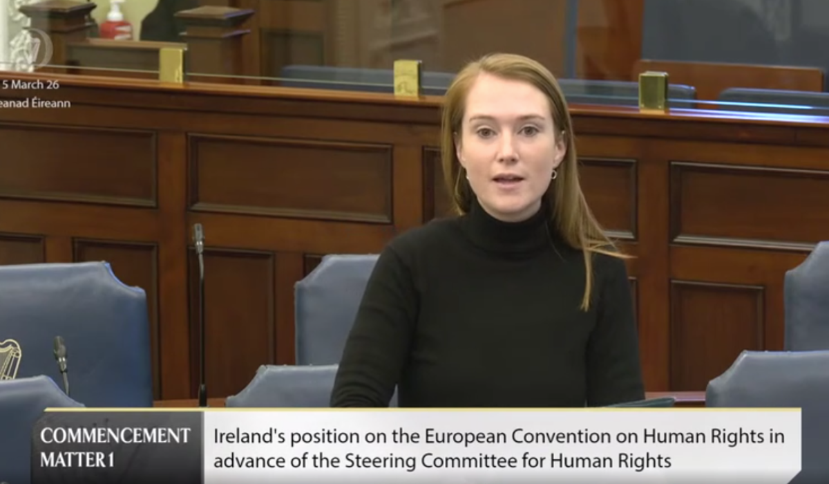 ‘Insidious shift’: Kilkenny Senator calls for answers on Government’s human rights position