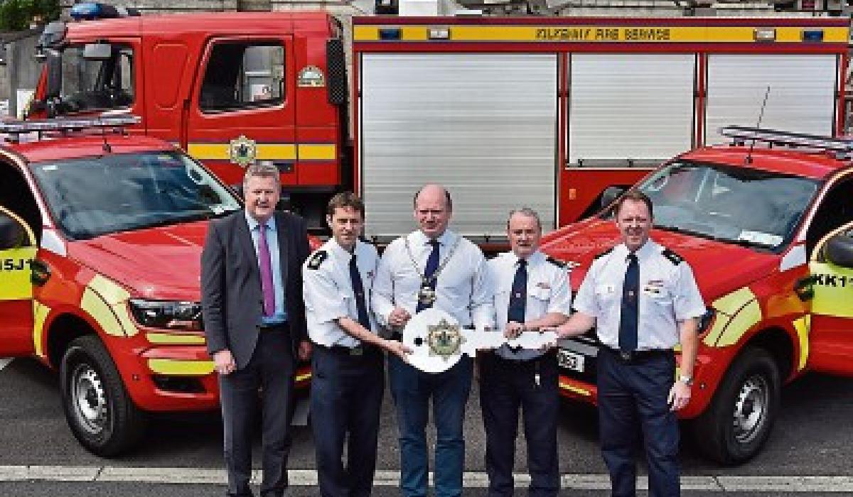 Timely boost for Kilkenny Fire Service as emergency response jeeps arrive Kilkenny Live