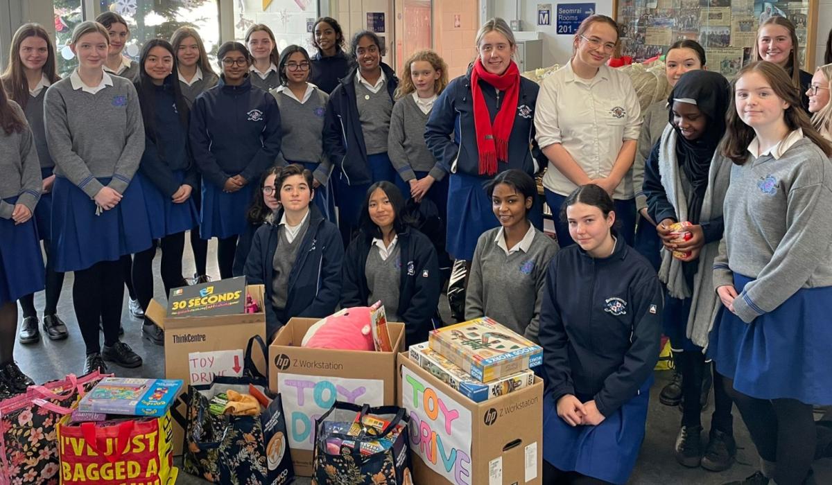 Loreto Interact Club collect toys for Kilkenny kids Kilkenny Live