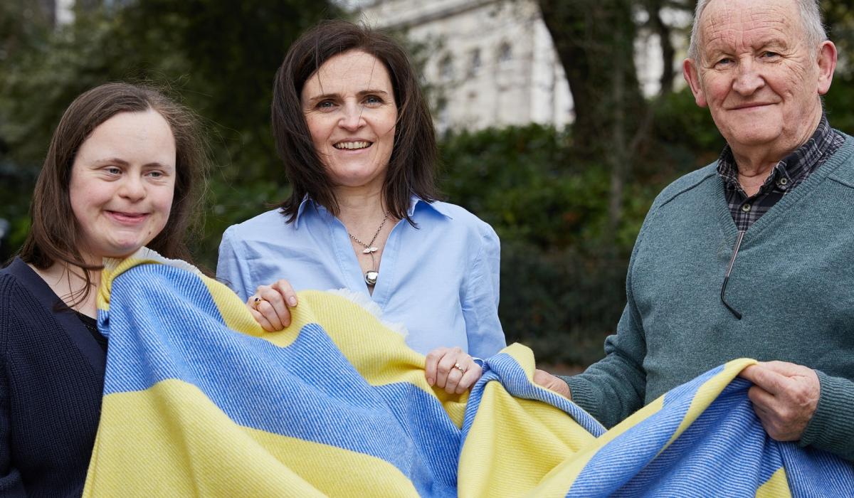 Cushendale Woolen Mills raise €15,792 from sales of their Ukraine