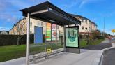 Upgraded bus stops 