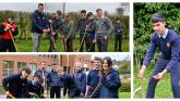 PICTURES: Lions Club teams up with two Kilkenny schools for special tree planting drive