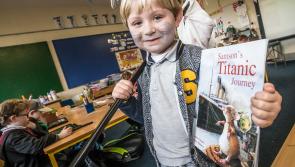 Photo Gallery: World Book heroes at St Patrick's De la Salle, Kilkenny