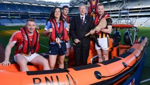 Kilkenny Hurler Jackie Tyrell teamed up with RNLI for "Respect the Water" campaign 