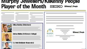 Buckley, Mullen and Reid  the shortlist for Murphy Jewellers/Kilkenny People Player of the Month