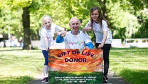 Ray D'arcy steps out with beaming Elizabeth  for IKA's Run for a Life