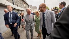 Photo Gallery:  Royal Visit, Prince Charles and Camilla greeted at Cartoon Saloon
