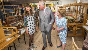 Photo Gallery: Royal Visit, Prince Charles and Duchess of Cornwall Camilla visit Grennan Craft Mill in Thomastown