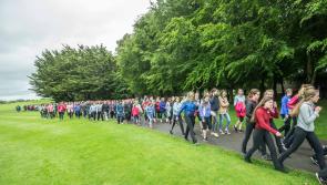 700 people gather at the Castle Park in Kilkenny to remember Ciara