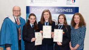 Gallery: Honouring top Business grades for Kilkenny students