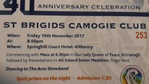 St Brigid's celebrating 40th anniversary tomorrow night