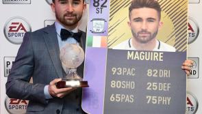 Soccer: Goal-scoring hotshot Seanie Maguire nets Premier Division Player of the Year award