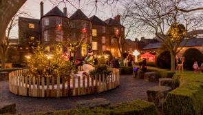 Butler House Gardens come alive at Christmas
