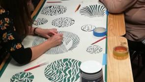 Kilkenny women stunning create artwork at the Goods Shed