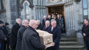 Former Ceann Comhairle, Seamus Pattison, Kilkenny is laid to rest