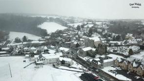 Picture Gallery: Drone footage from Dan Walsh of Thomastown and Inistioge in the snow