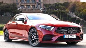 Coming this way - the Mercedes CLS Coupe